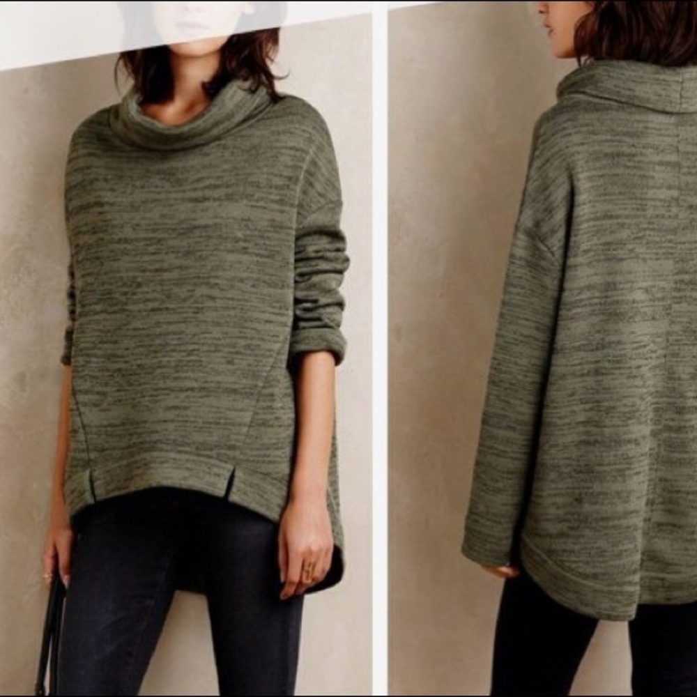 Anthropologie Saturday Sunday Cowl Pullover